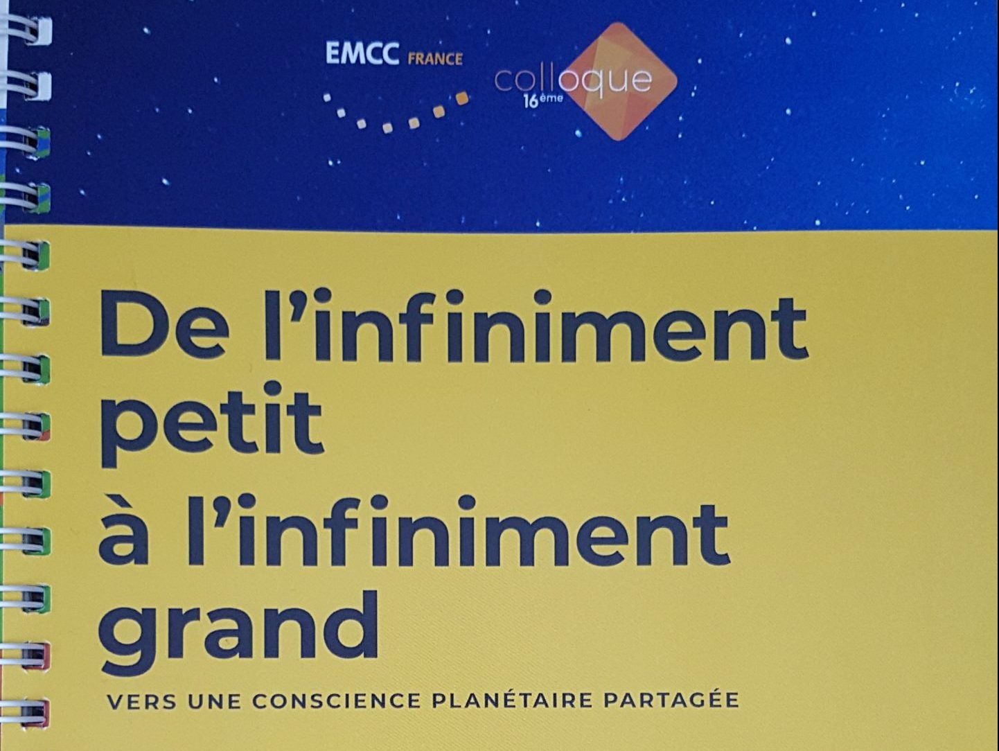 16ème Colloque E.M.C.C Paris – 1er & 2 octobre – ENFIN !